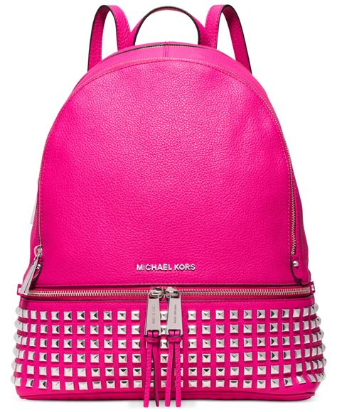 michael kors rhea backpack site poshmark.com|Michael Kors rhea studded backpack.